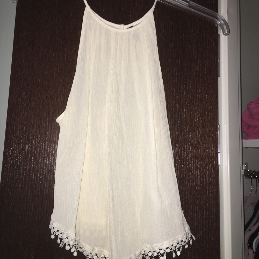 Off white Spaghetti strap top